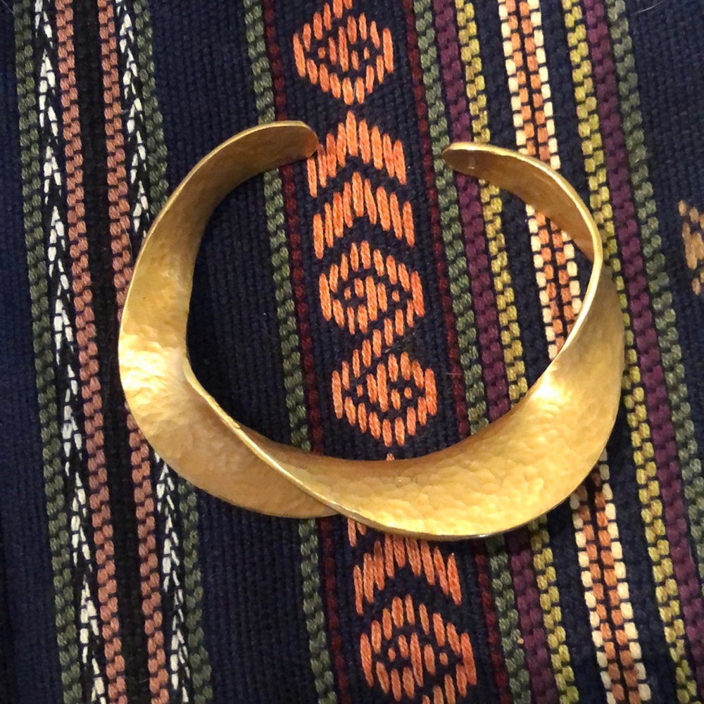Brass Cuff Bracelet
